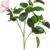 Intratuin kunstbloem Chinese roos roze H 78 cm