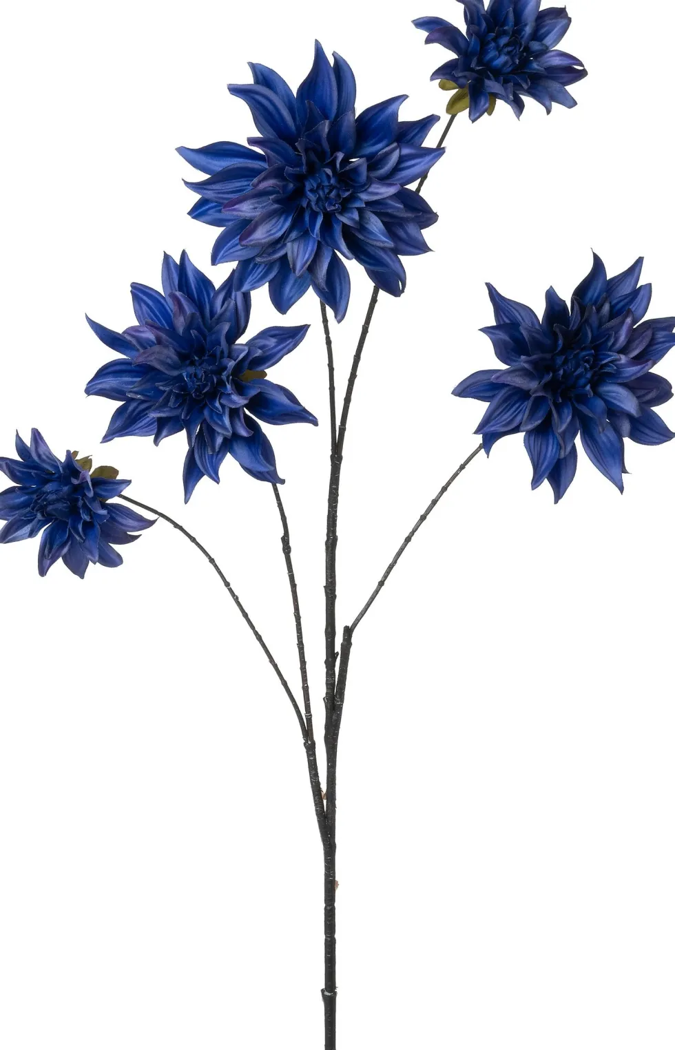 Intratuin kunstbloem Chrysant blauw H 111 cm