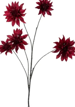 Intratuin kunstbloem Chrysant rood H 111 cm