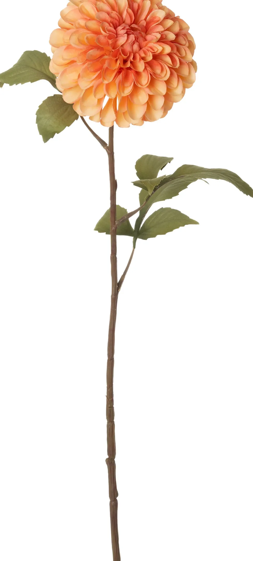 Intratuin kunstbloem Dahlia oranje H 73 cm