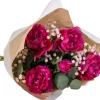 Intratuin kunstbloemen boeket Kim roze H 55 cm