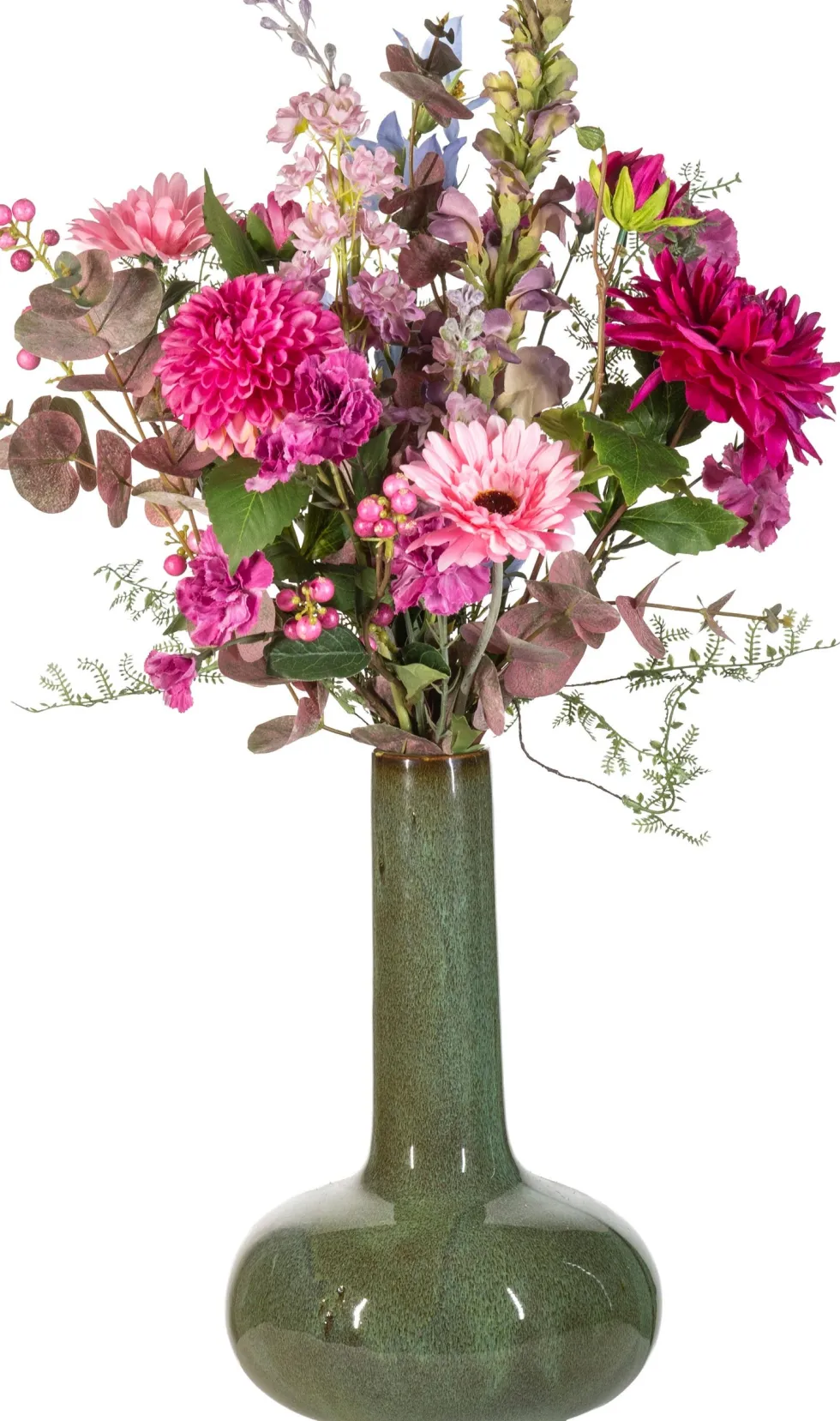 Intratuin kunstbloemen boeket Ivy roze H 70 cm