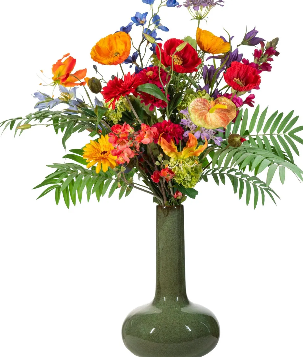 Intratuin kunstbloemen boeket Sara mix H 90 cm