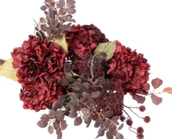 Intratuin kunstbloemen boeket Anne roze / paars H 38 cm