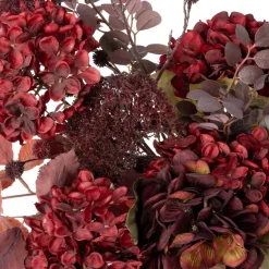 Intratuin kunstbloemen boeket Anne roze / paars H 38 cm