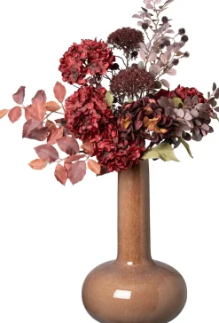 Intratuin kunstbloemen boeket Anne roze / paars H 38 cm