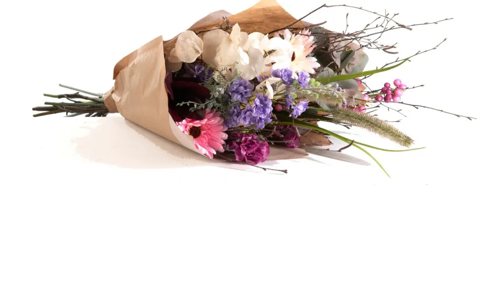 Intratuin kunstbloemen boeket Maud mix H 70 cm