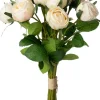 Intratuin kunstbloemen boeket Roos lichtroze H 35 cm