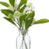 Intratuin kunstbloemen boeket in vaas mini wit H 25 cm