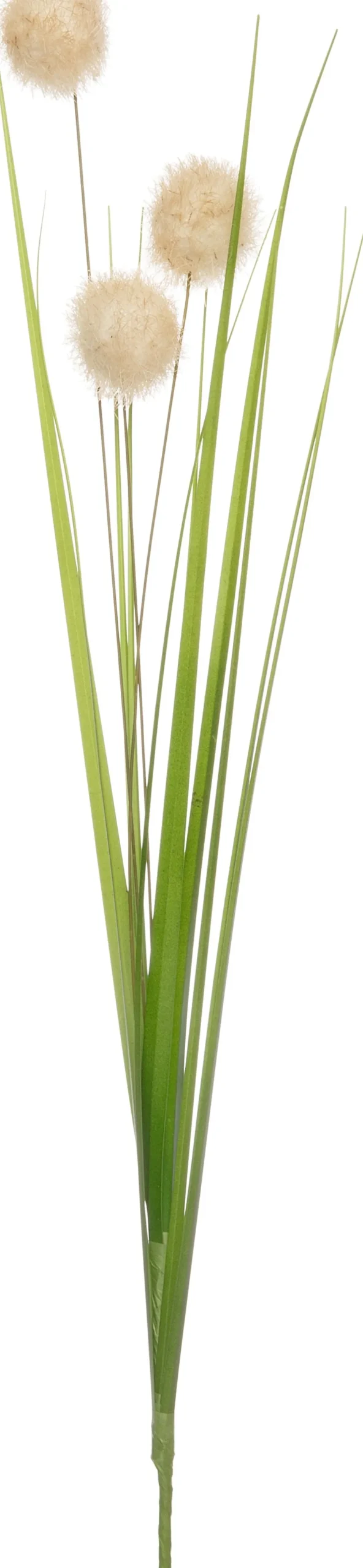 Intratuin kunstbloemen boeket siergras / paardenbloem wit H 64 cm