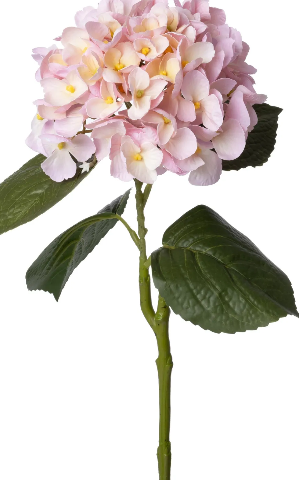 Intratuin kunstbloem Hortensia roze H 62 cm