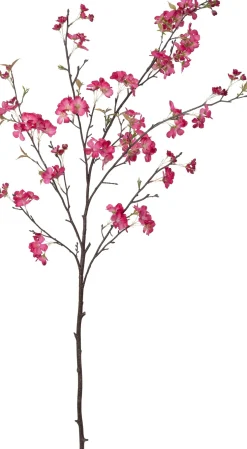 Intratuin kunstbloem Japanse Sierkers donkerroze H 150 cm