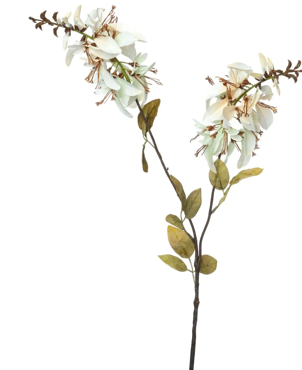 Intratuin kunstbloem Koraalstruik wit H 80 cm