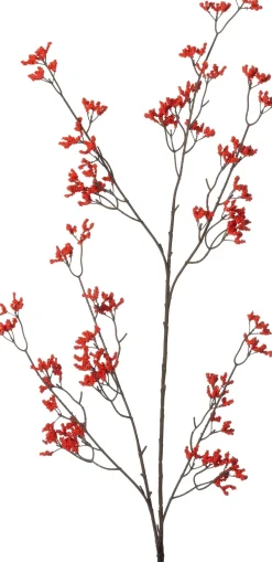 Intratuin kunstbloem Lamsoor rood H 120 cm