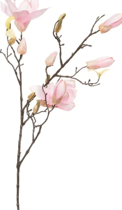 Intratuin kunstbloem Magnolia roze H 95 cm