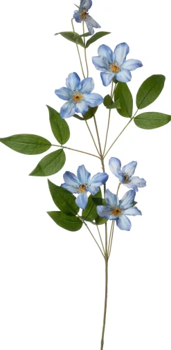 Intratuin kunstbloem Meisjesogen blauw H 80 cm