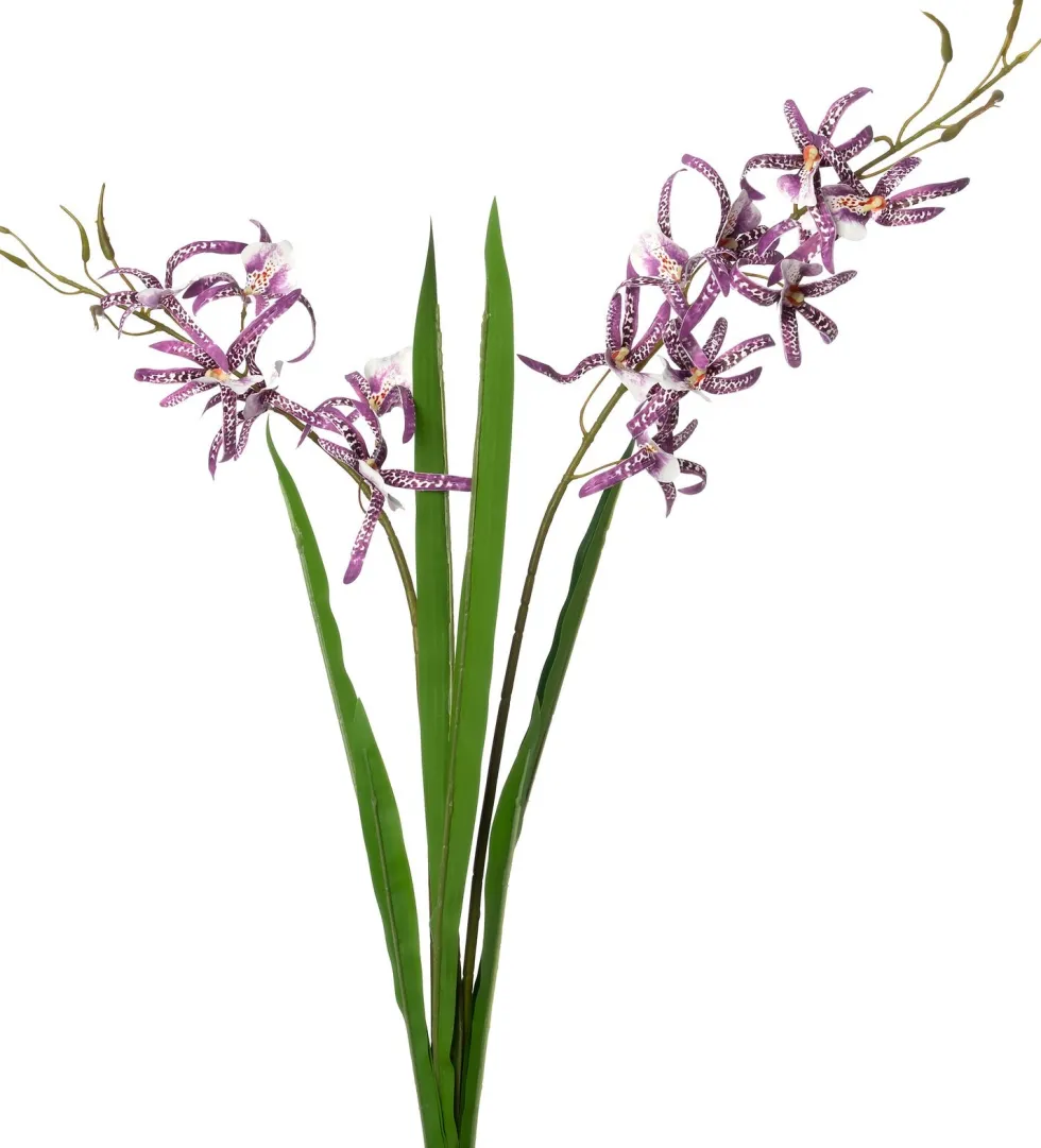 Intratuin kunstbloem Orchidee paars H 83 cm