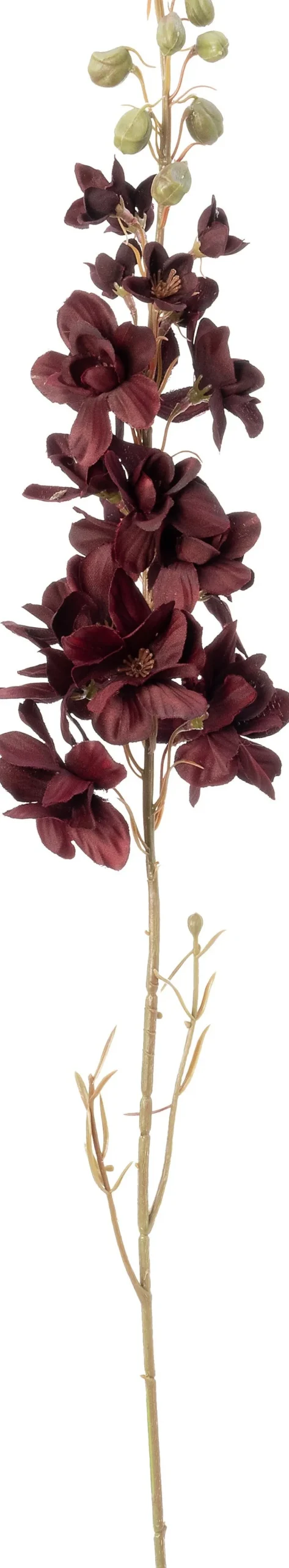 Intratuin kunstbloem Ridderspoor bordeaux H 87 cm