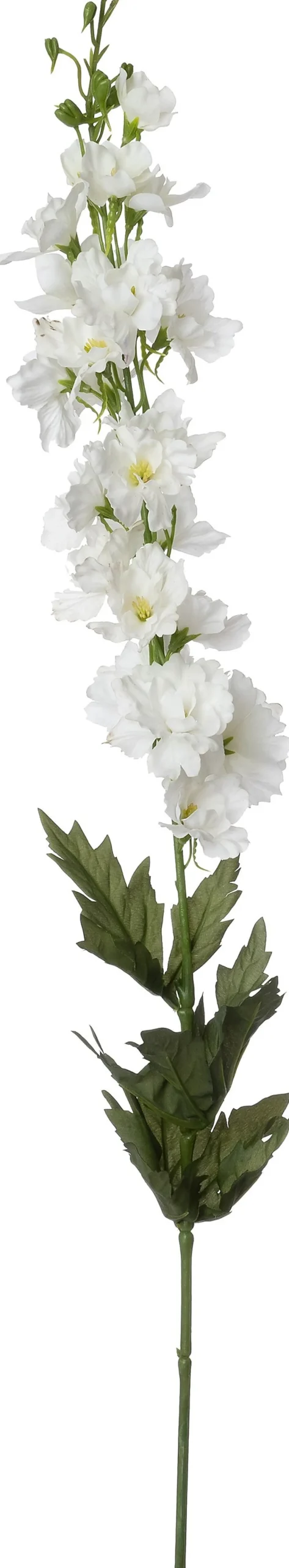 Intratuin kunstbloem Ridderspoor wit H 89 cm