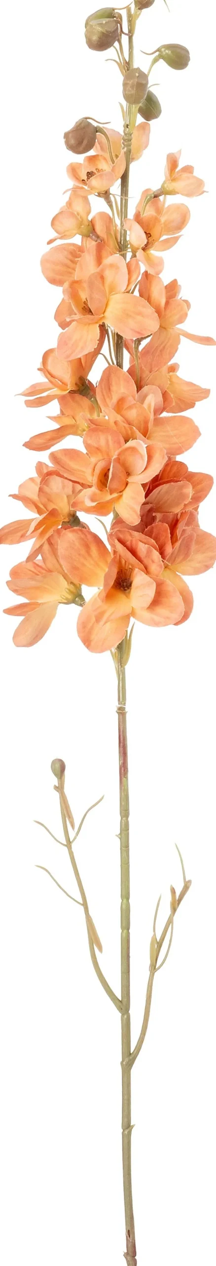 Intratuin kunstbloem Ridderspoor oranje H 87 cm
