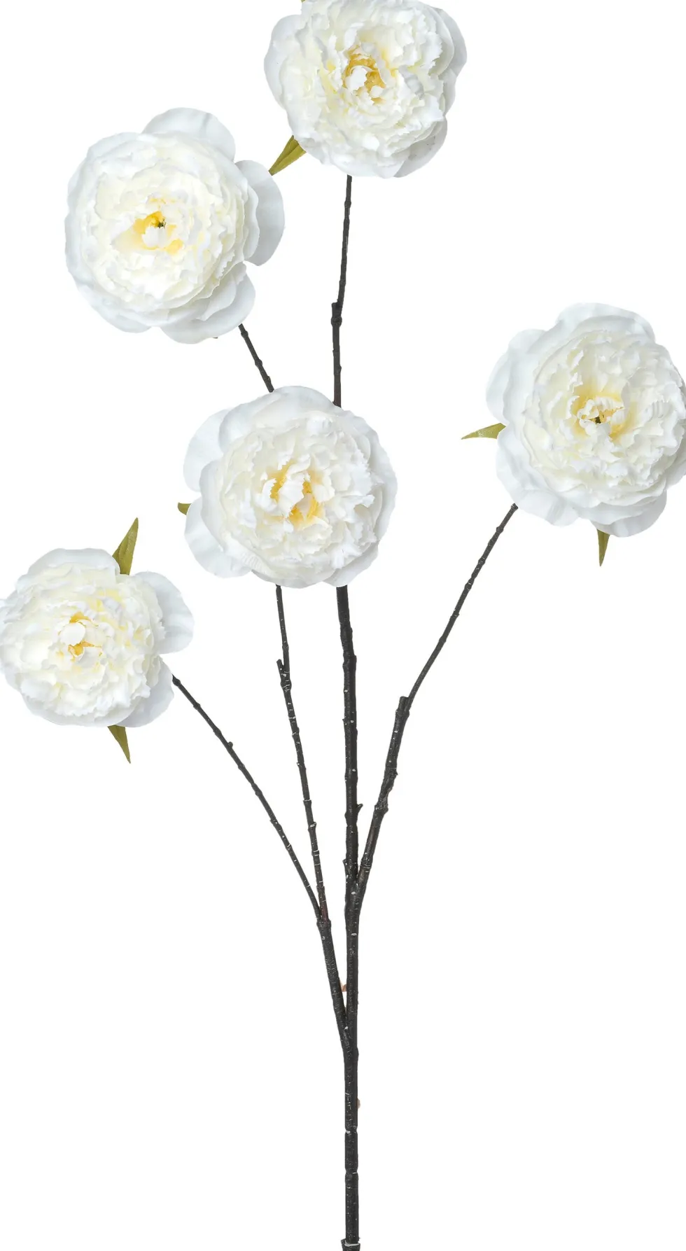 Intratuin kunstbloem Roos wit H 112 cm