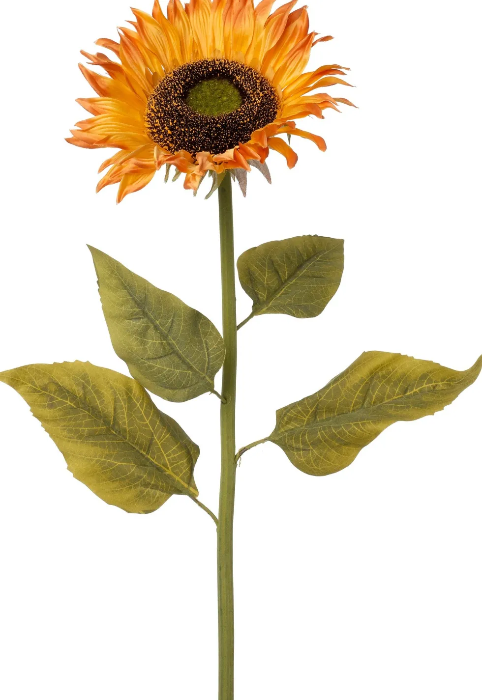 Intratuin kunstbloem Zonnebloem geel H 78 cm