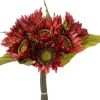 Intratuin kunstbloem Zonnebloem rood H 25 cm