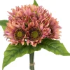 Intratuin kunstbloem Zonnebloem roze H 25 cm
