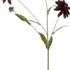 Intratuin kunstbloem Zonnehoed bordeaux H 72 cm