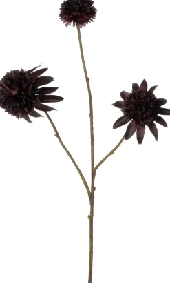 Intratuin kunstbloem Zonnehoed bordeaux H 64 cm