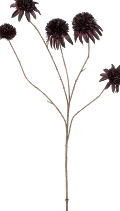Intratuin kunstbloem Zonnehoed bordeaux H 92 cm