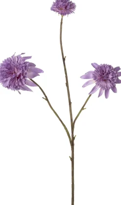 Intratuin kunstbloem Zonnehoed lila H 64 cm