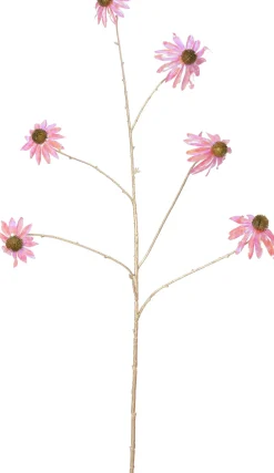 Intratuin kunstbloem Zonnehoed roze H 112 cm