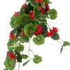 Intratuin kunsthangplant Hanggeranium rood H 55 cm