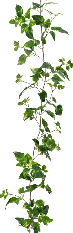 Intratuin kunsthangplant Klimop groen / geel H 170 cm