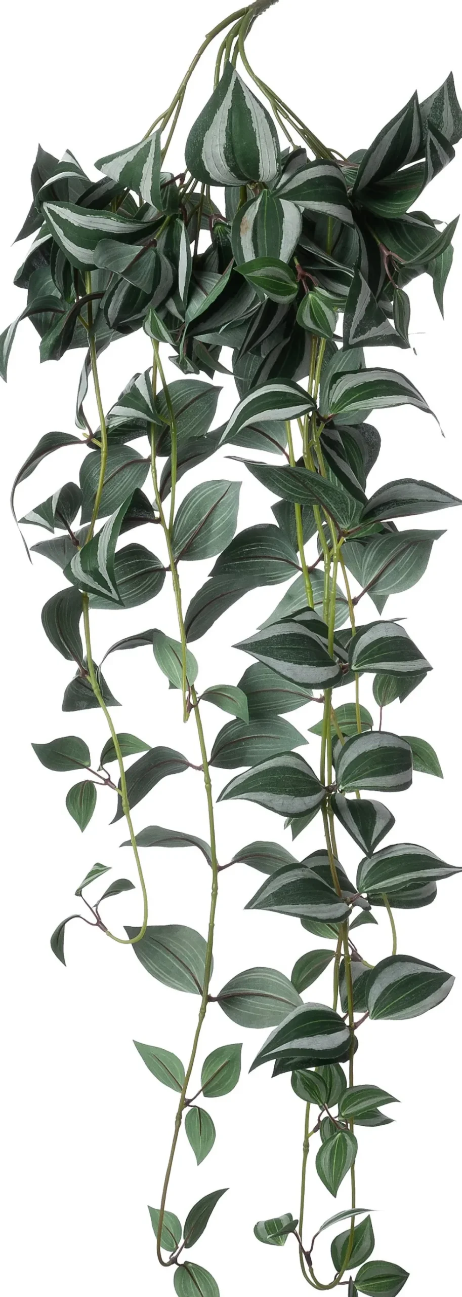 Intratuin kunsthangplant Vaderplant groen / grijs H 100 cm