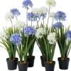Intratuin kunstplant Afrikaanse Lelie paars D 17 H 82 cm