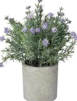 Intratuin kunstplant Aster paars D 7,5 H 22 cm
