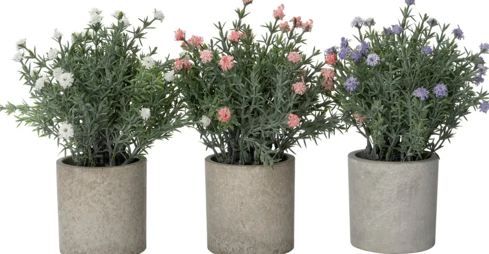 Intratuin kunstplant Aster paars D 7,5 H 22 cm