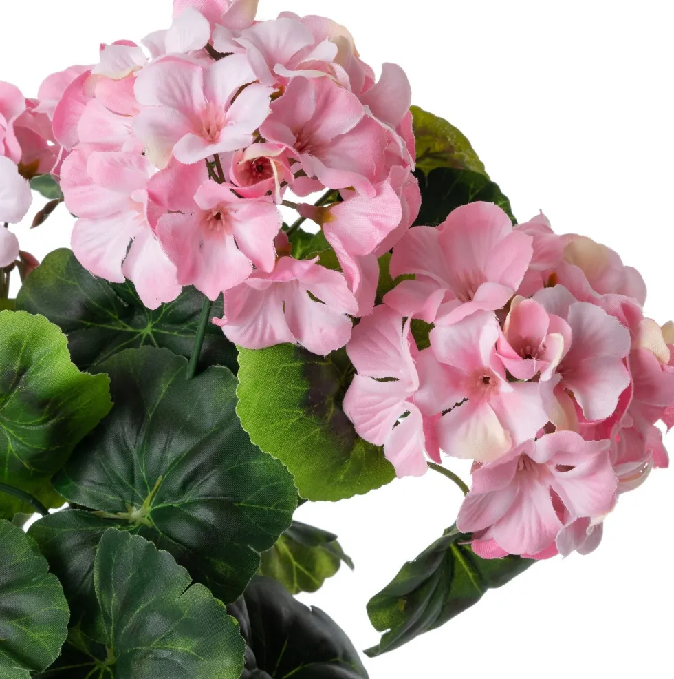 Intratuin kunstplant Begonia roze H 35 cm