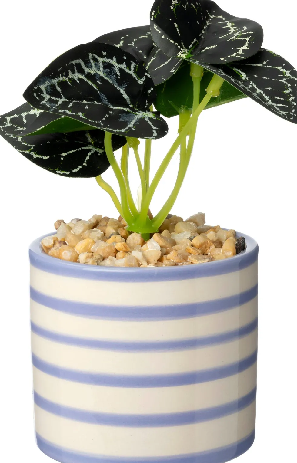 Intratuin kunstplant Bladbegonia paars D 7,5 H 13 cm