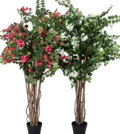 Intratuin kunstplant Bougainville wit D 17,5 H 150 cm