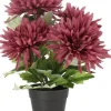 Intratuin kunstplant Chrysant paars D 9 H 30 cm