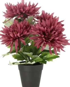 Intratuin kunstplant Chrysant paars D 9 H 30 cm