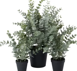 Intratuin kunstplant Eucalyptus grijsgroen D 20 H 60 cm