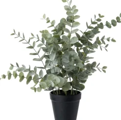 Intratuin kunstplant Eucalyptus grijsgroen D 12,5 H 19 cm