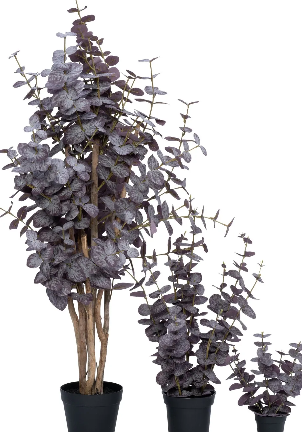 Intratuin kunstplant Eucalyptus paars D 17 H 55 cm