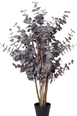 Intratuin kunstplant Eucalyptus paars D 17 H 55 cm