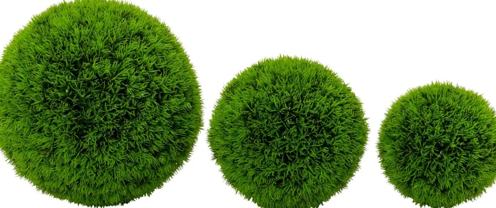 Intratuin kunstplant Grasbol H 17 cm