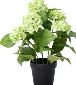 Intratuin kunstplant Hortensia groen D 15 H 50 cm
